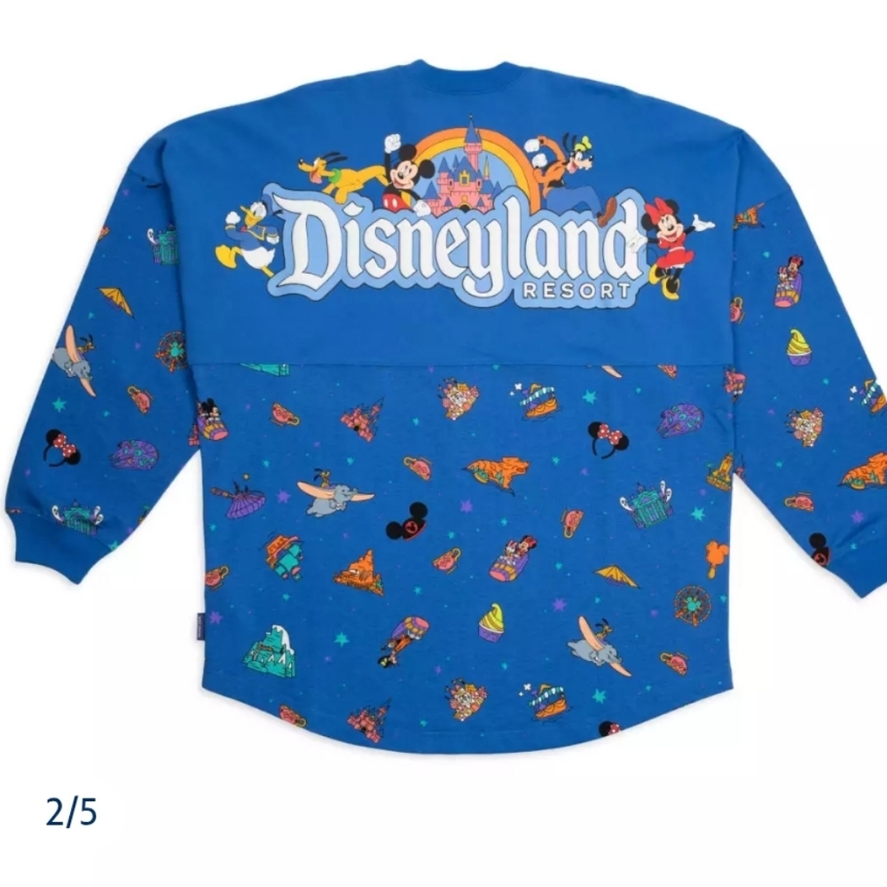 NWT Disneyland Resort Spirit Jersey Mickey and Friends "Play in the Park" Adult